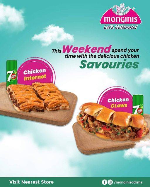 Monginis Cake Shops, Berhampur menu