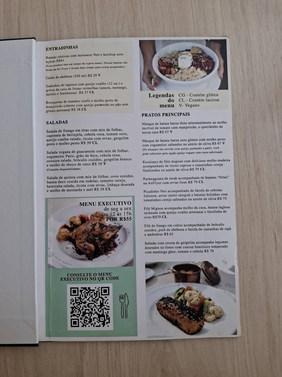 Carta de Vert Café