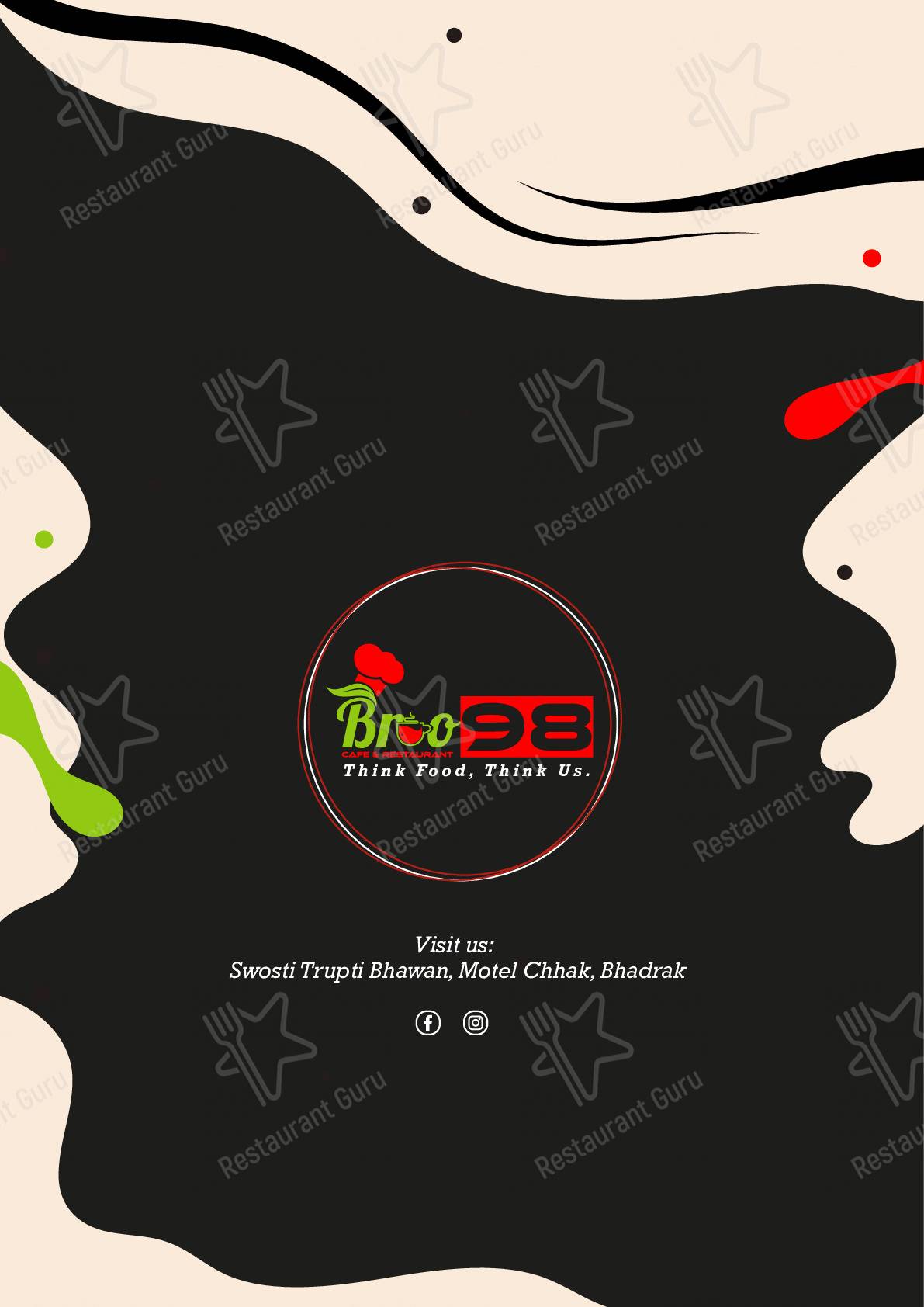 Broo98 Cafe & Restro menu - meals and drinks