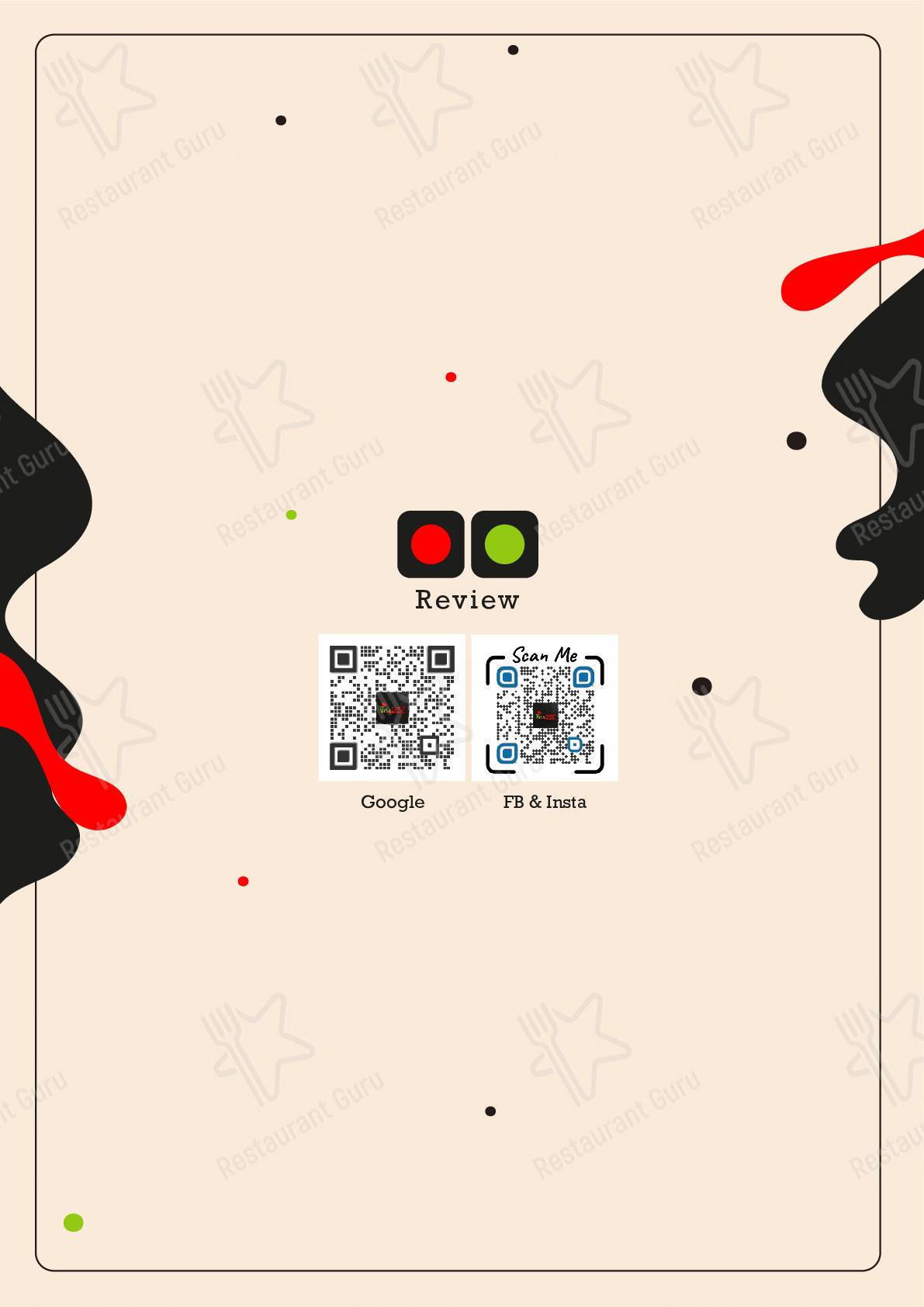 Broo98 Cafe & Restro menu