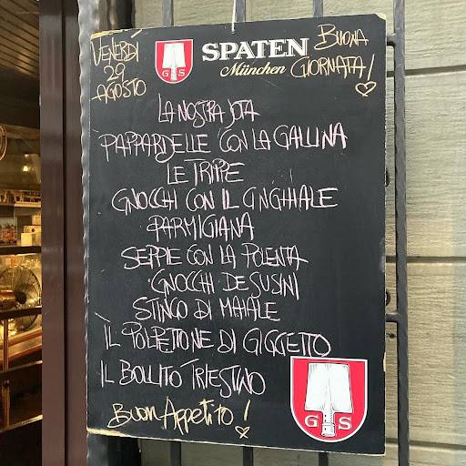Menu di Buffet Birreria da Rudy 