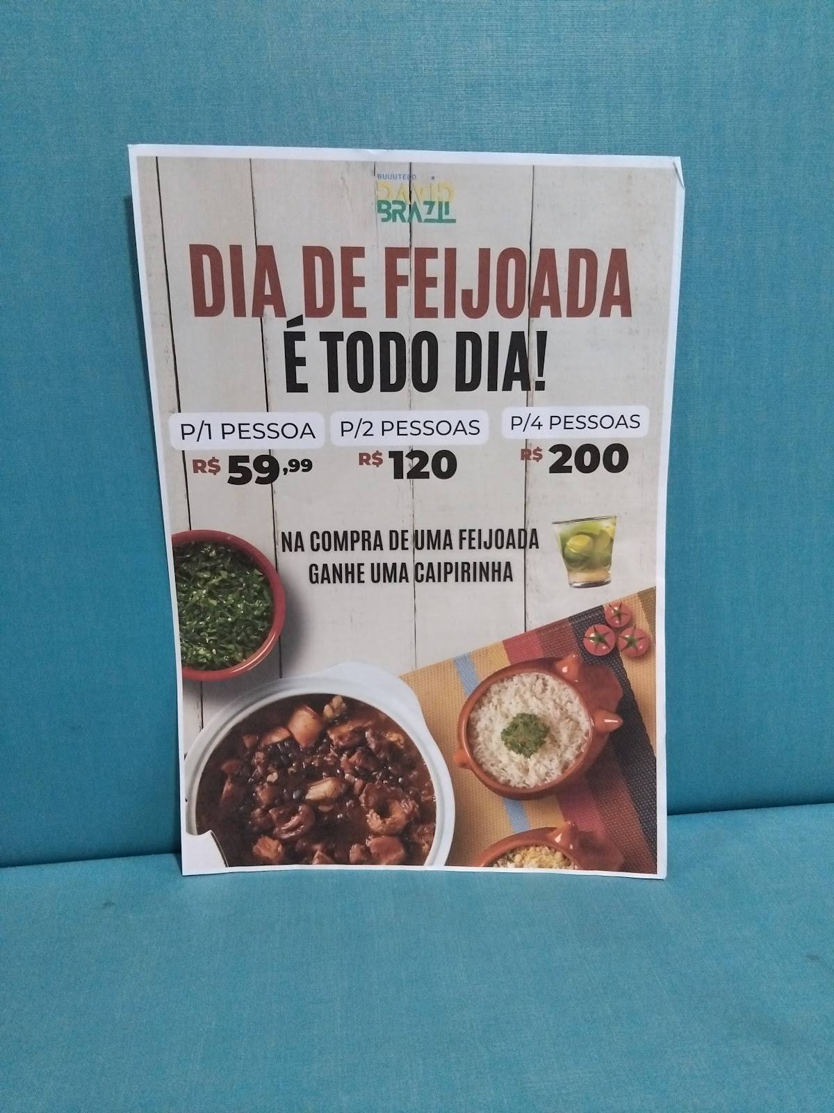Buteco David Brazil cardápio