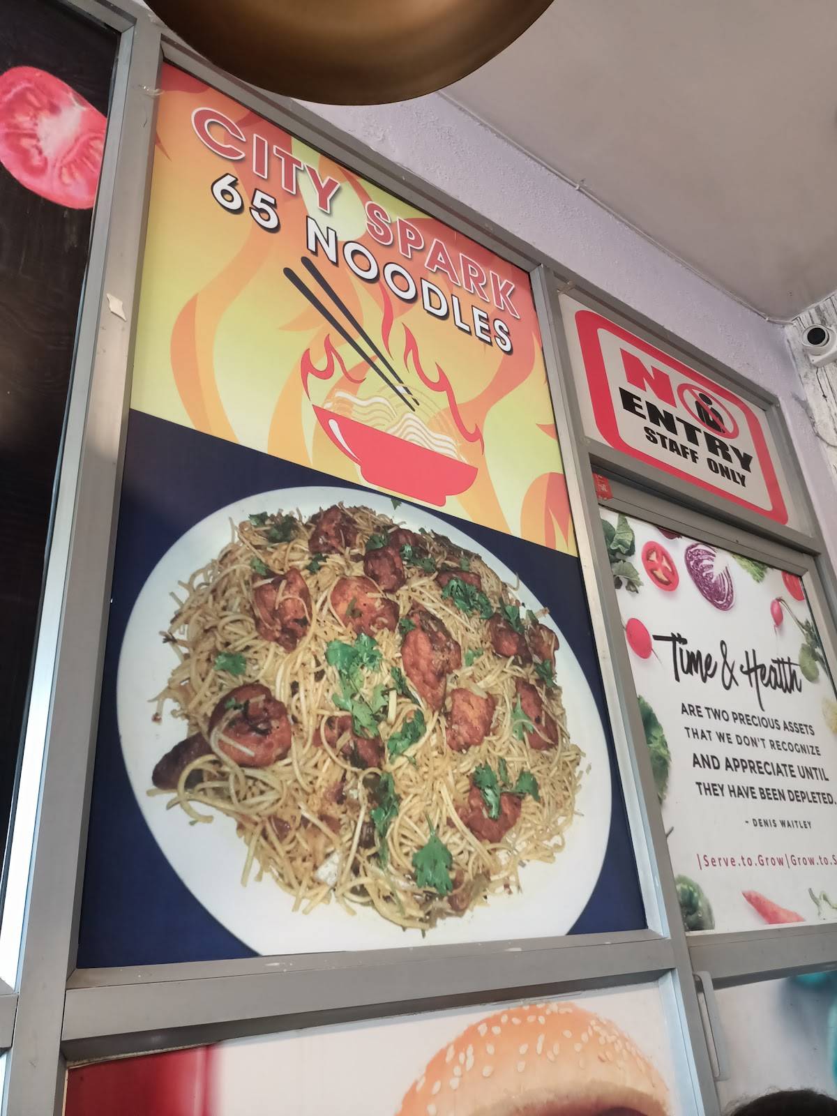 CITY SPARK Restaurant menu
