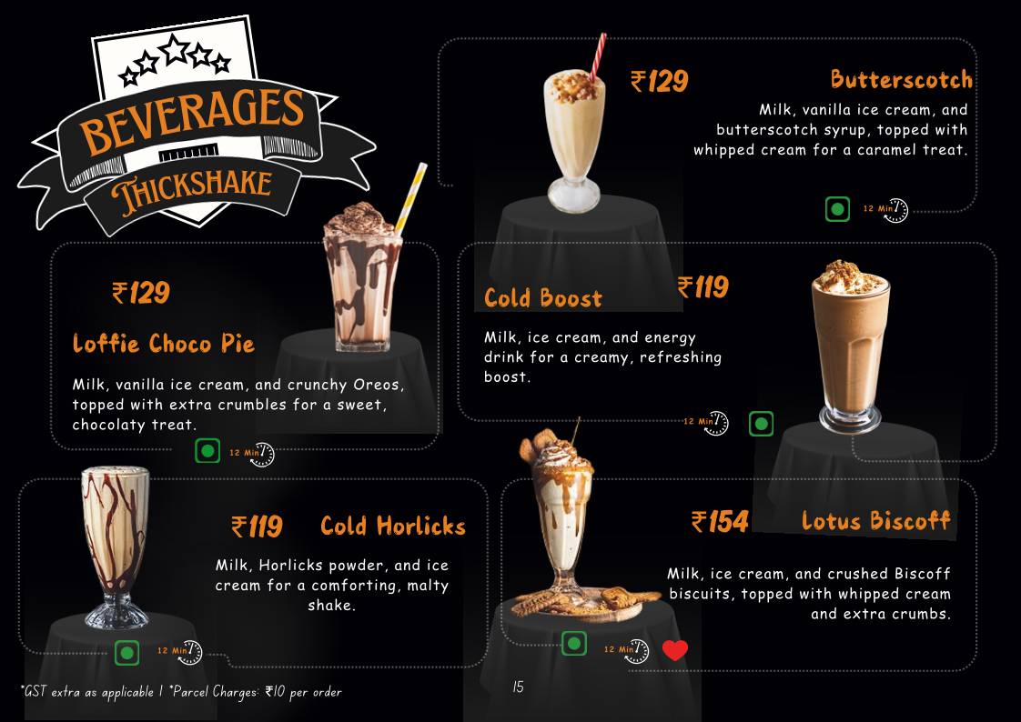 9 To 99 What The Food menu
