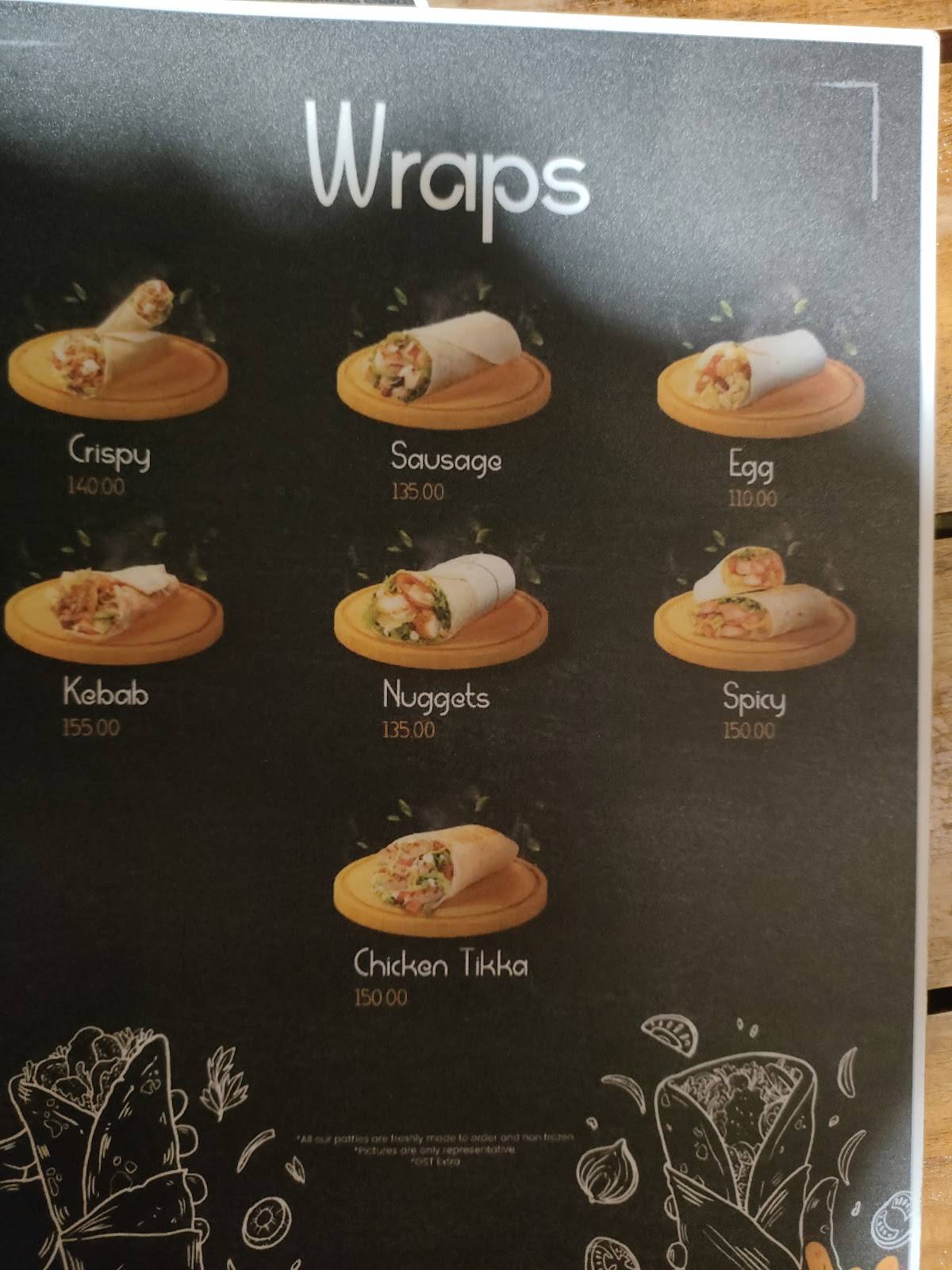 Burger Lounge Kannur menu