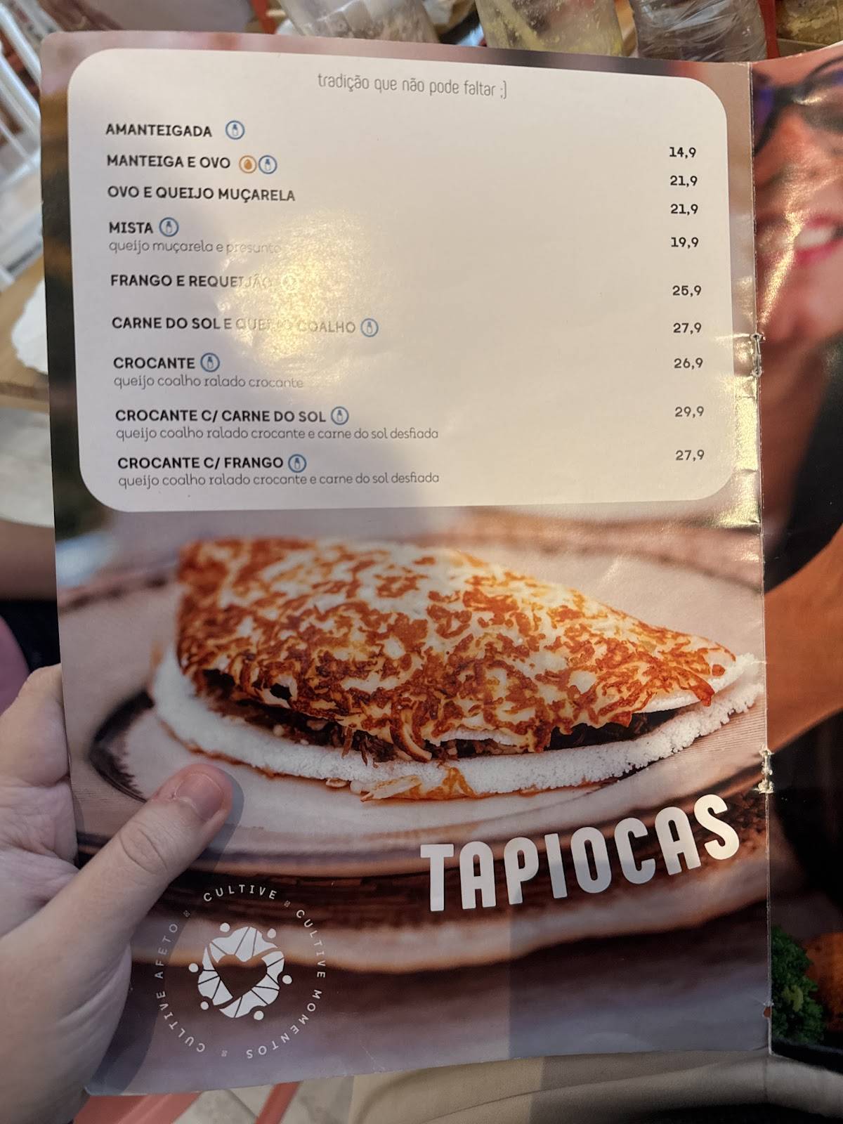 Café Cultive cardápio