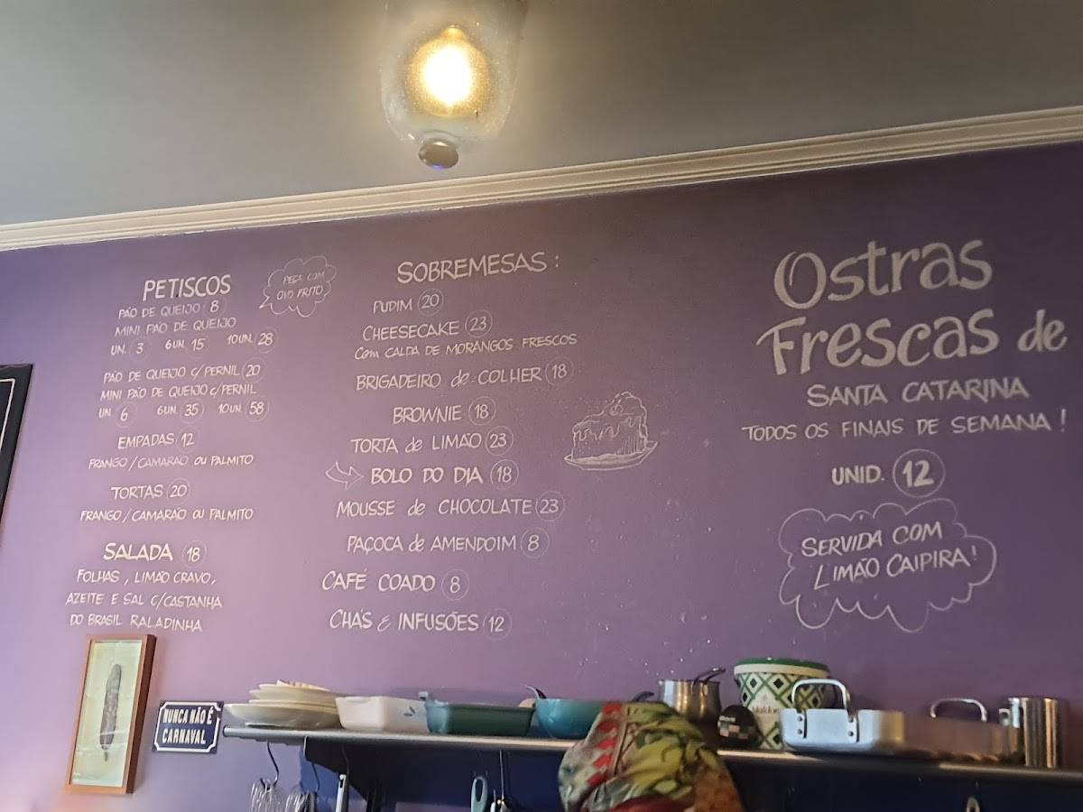 Conceição Discos e Comes cardápio