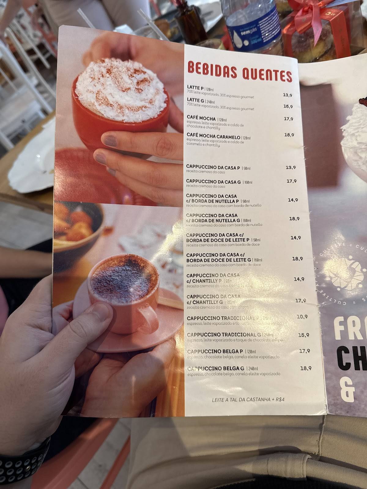 Café Cultive cardápio