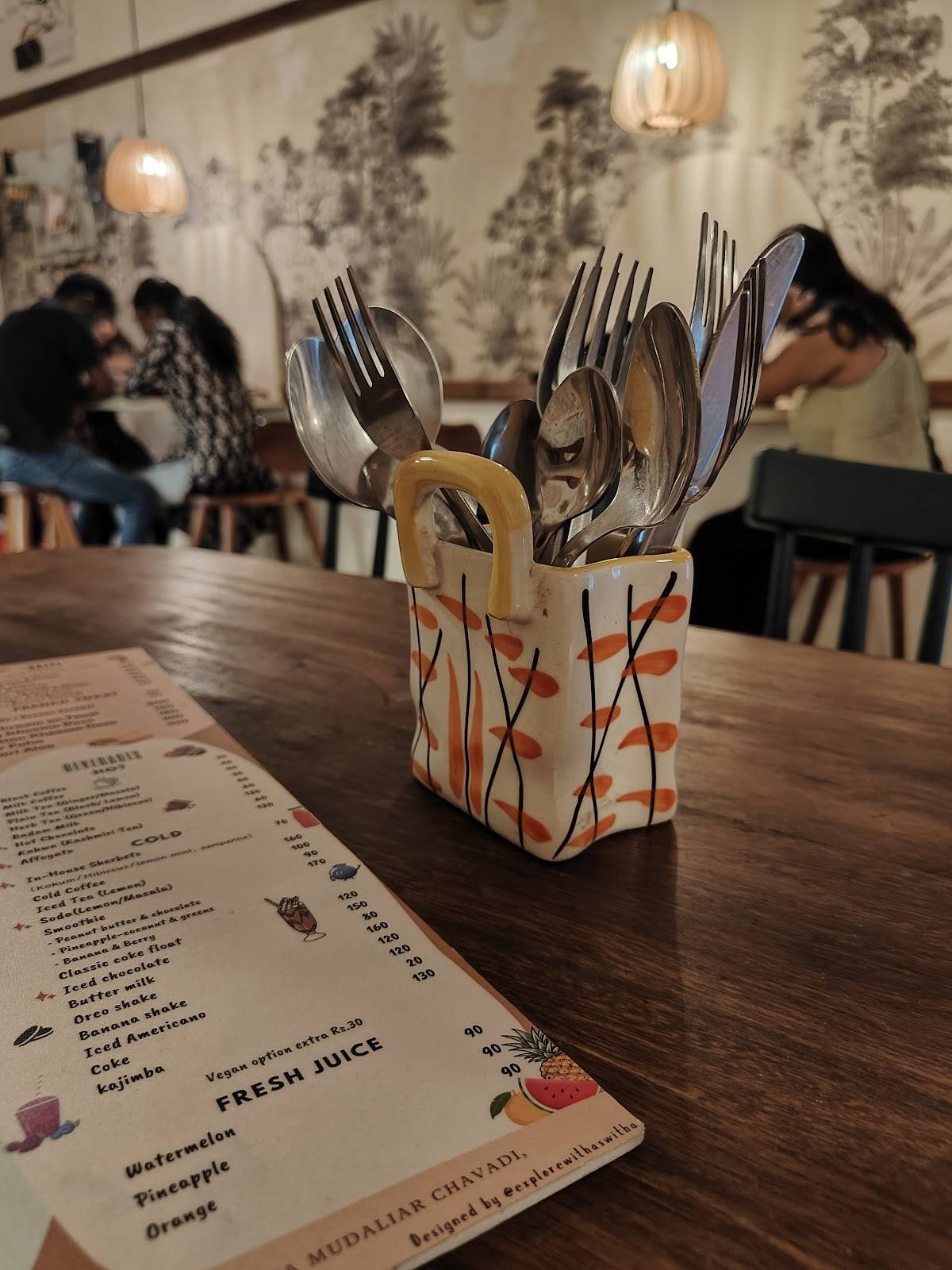 Cafe Meld menu
