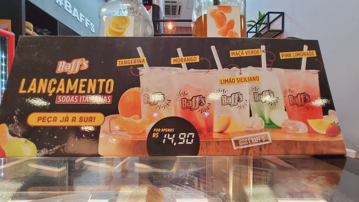 Cafeteria Baffs Franco da Rocha cardápio