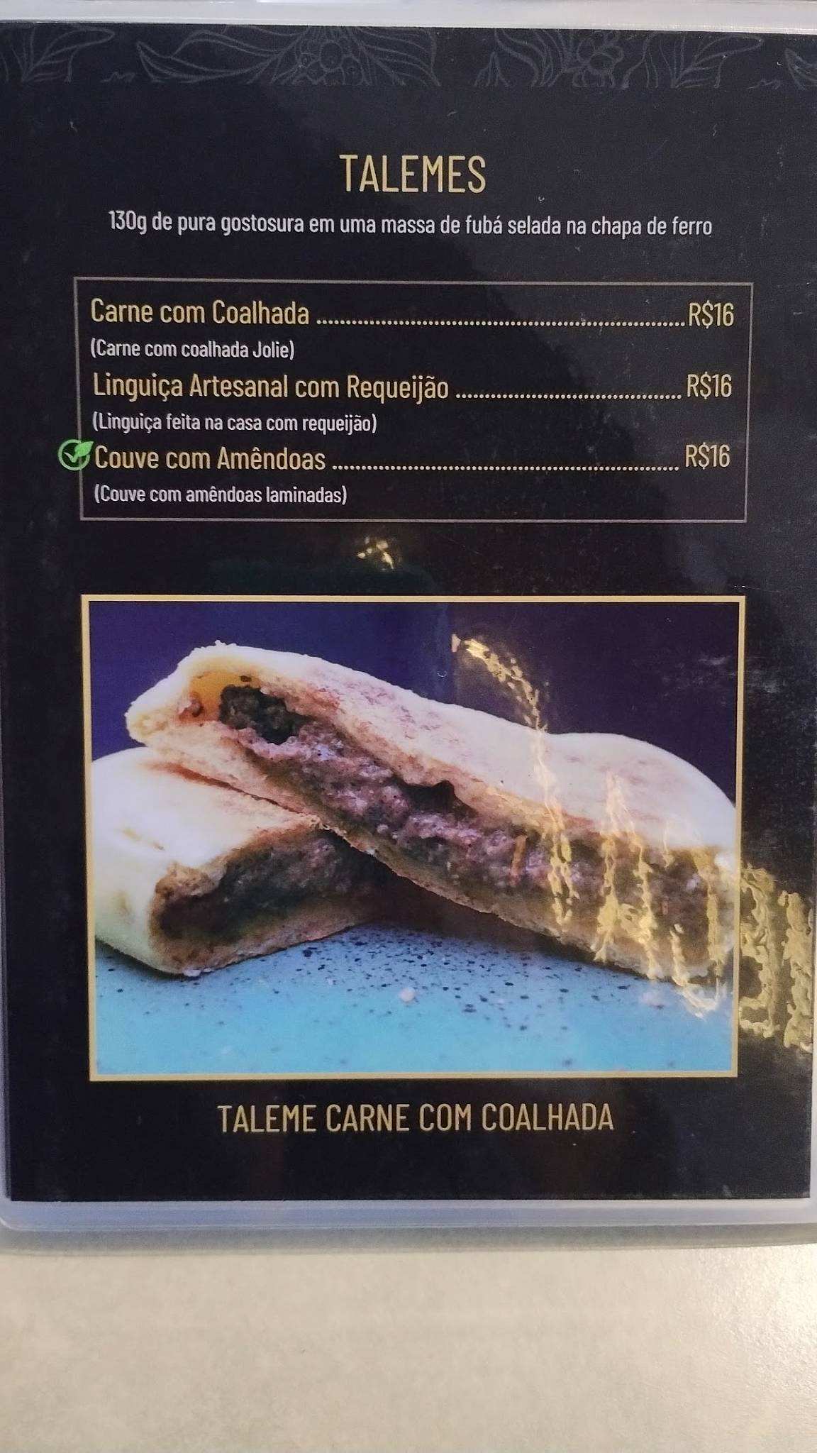 Cafeteria Jolie Café cardápio