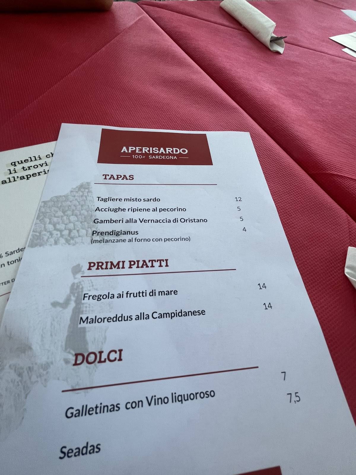 Menu di Calabasciu 