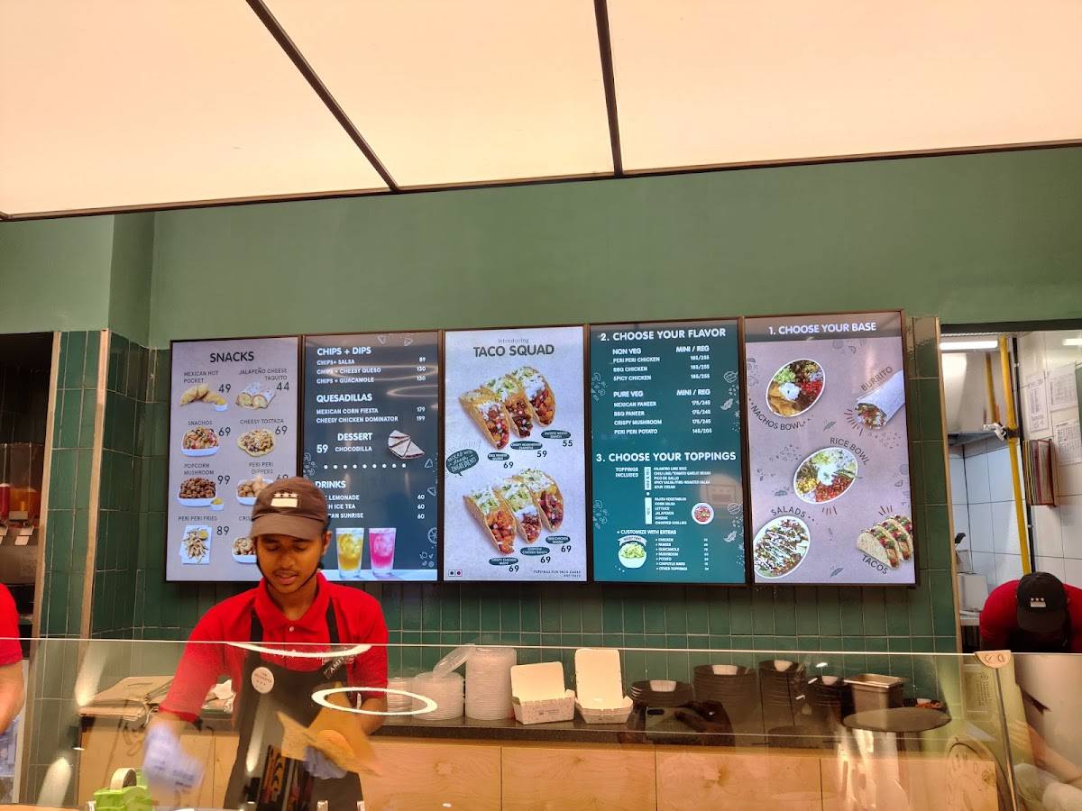 Menu at California Burrito Mexican Grill Punjagutta, Hyderabad