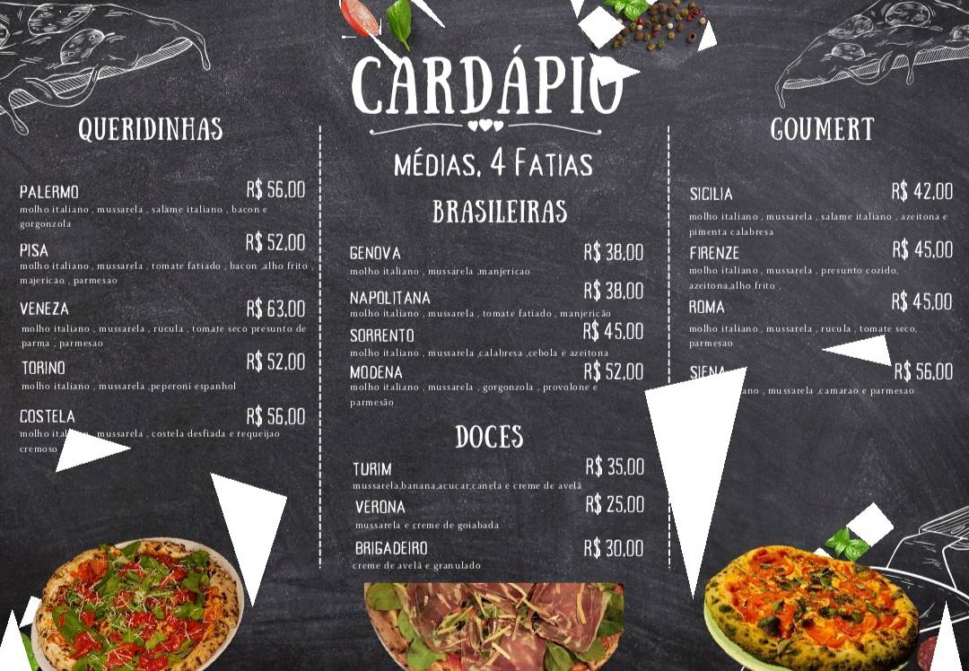 Capri Pizzaria e Bar cardápio