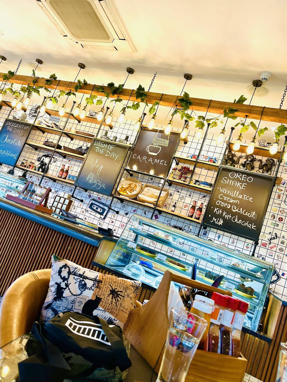 Caramel Restaurant menu