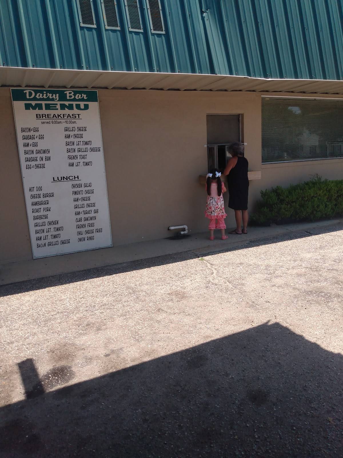 Menu at Carolina Lunch/Dairy Bar, Darlington