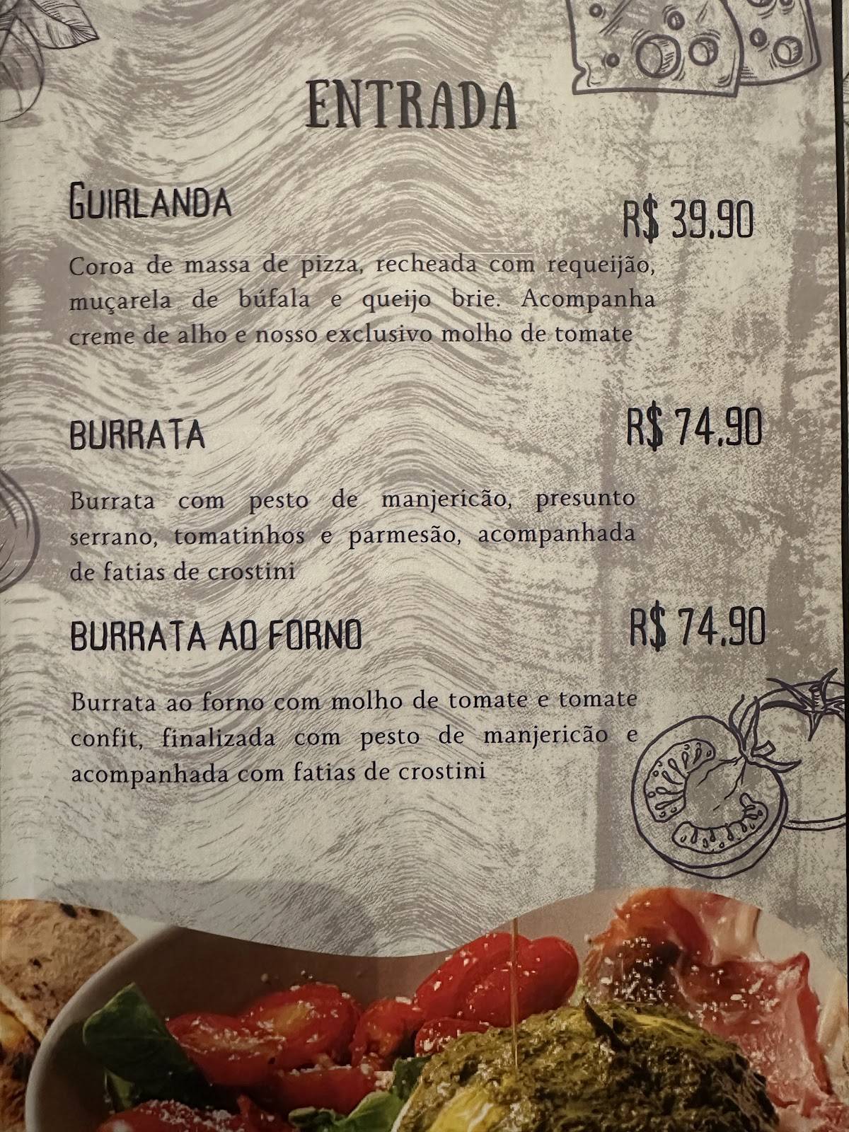 Casa Bertolo - Pizzaria Napoletana cardápio
