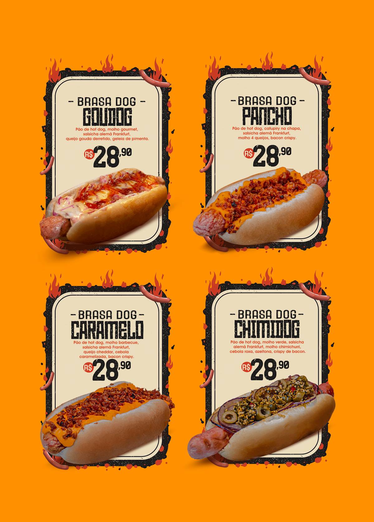 La Brasa Burger Cascavel cardápio