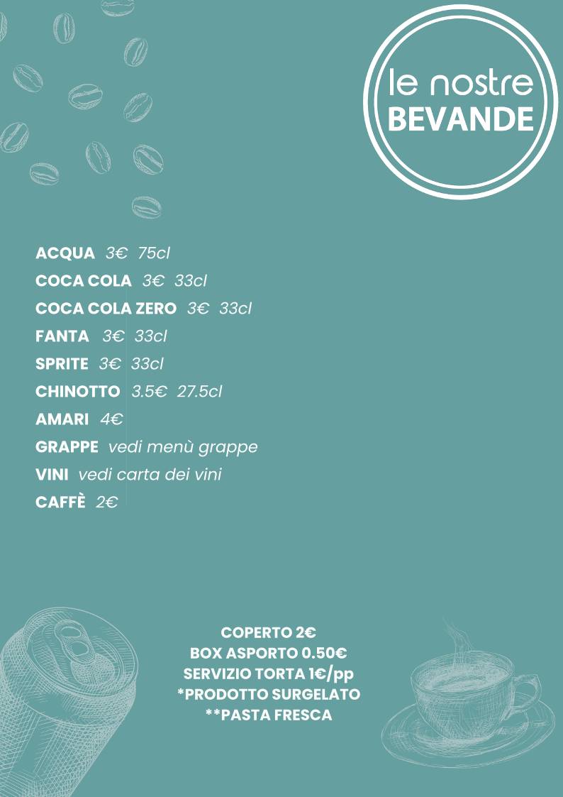 Menu di Papè Pizza|Grill 