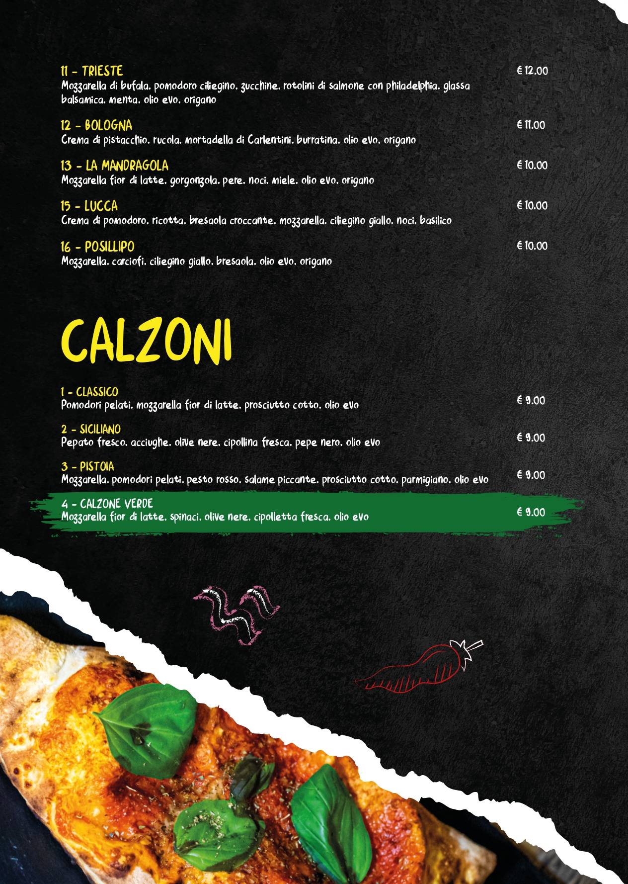 Menu di Stark's Cafè 