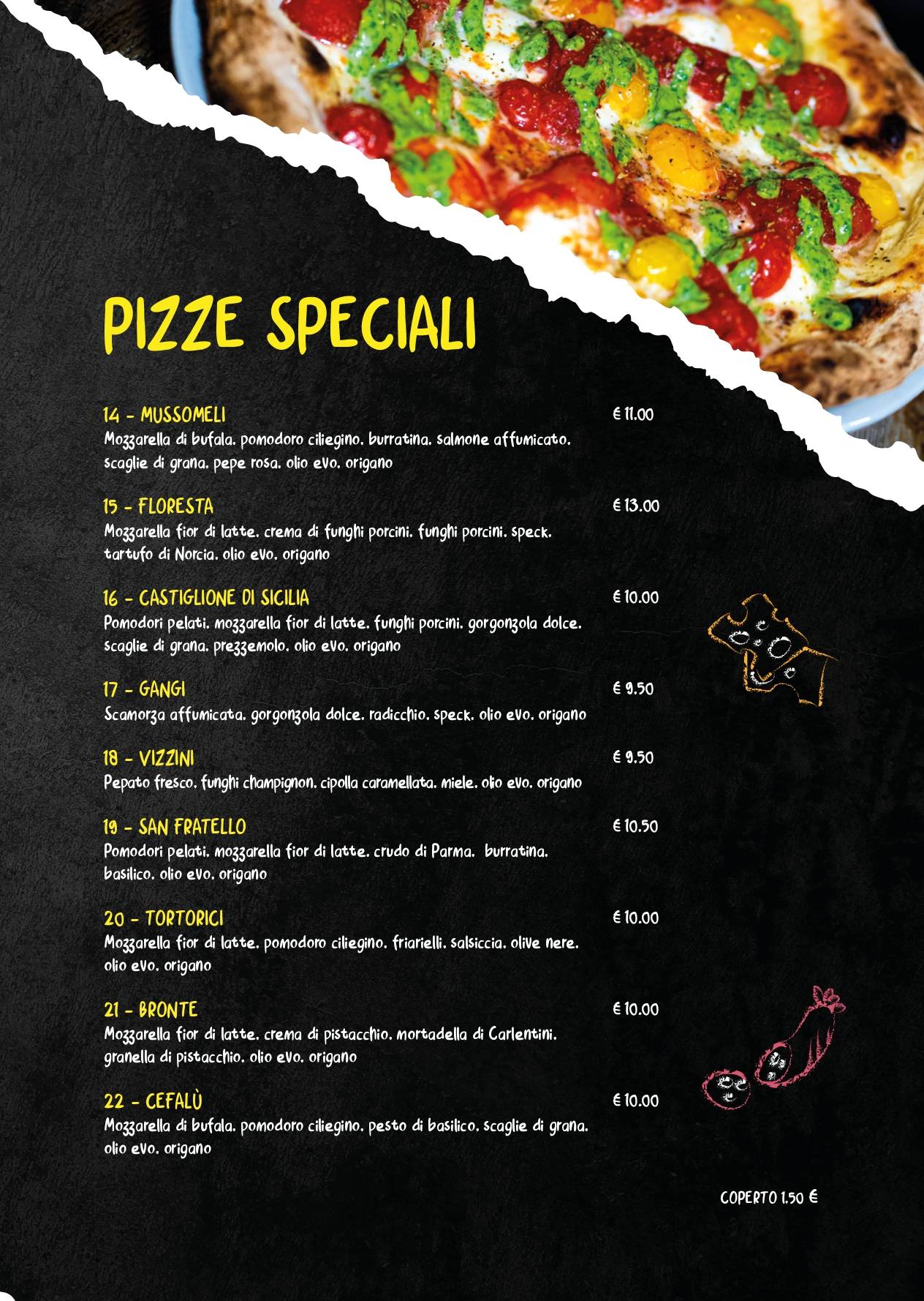 Menu di Stark's Cafè 