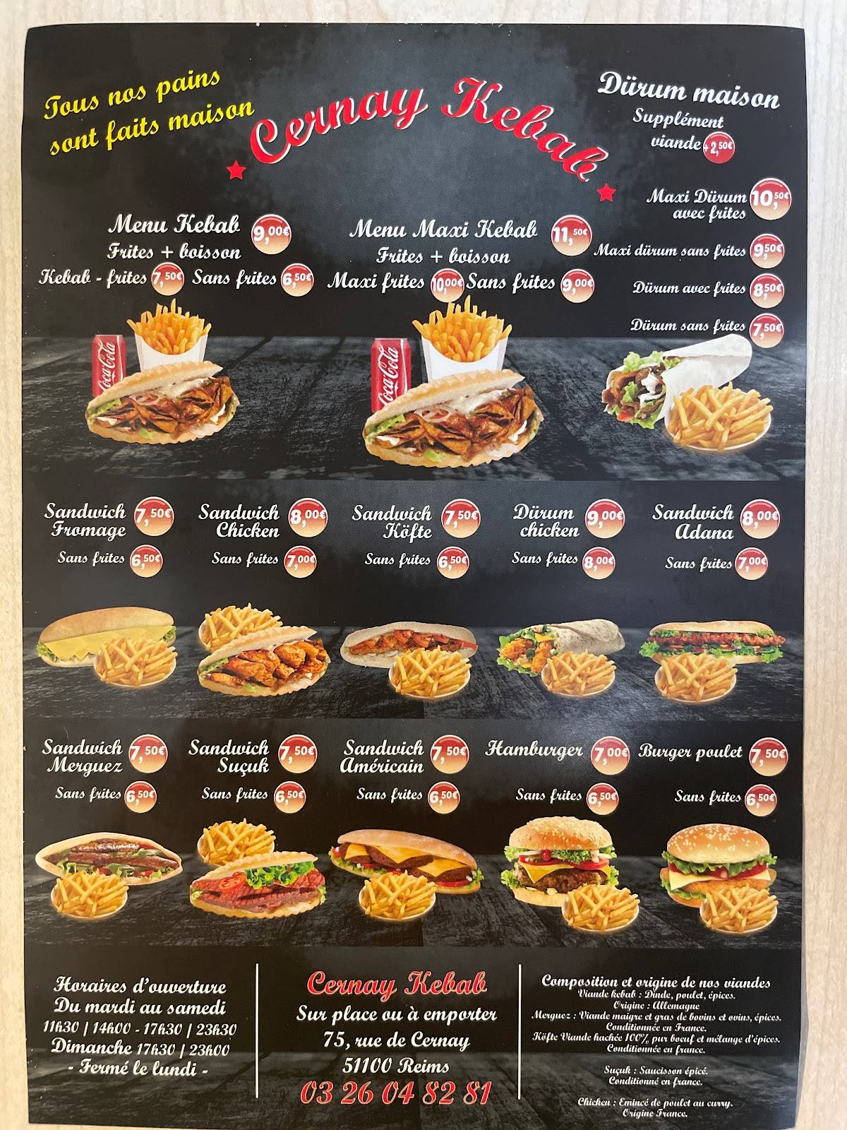 Cernay doner kebab