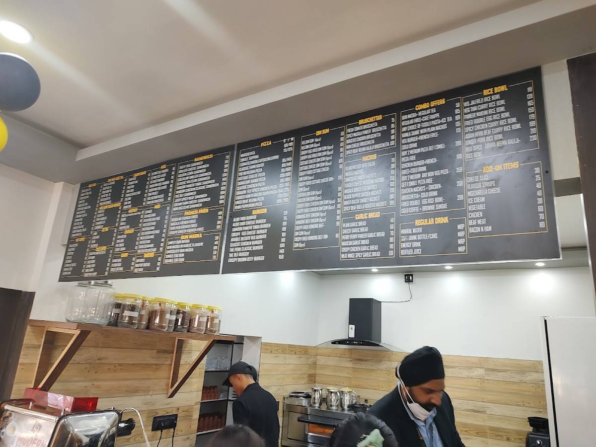 Chaiops - Shillong menu
