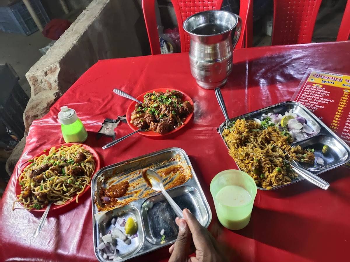 Champaklal Pavbhaji menu