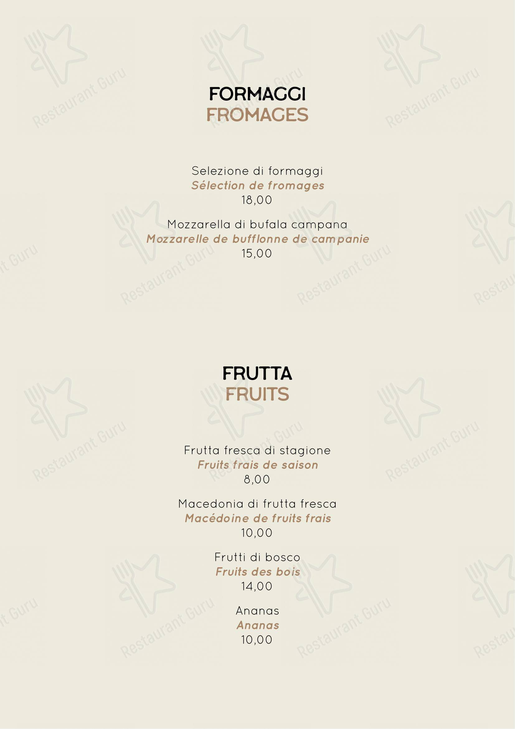 Checco Er Carettiere in Roma - Menu bar