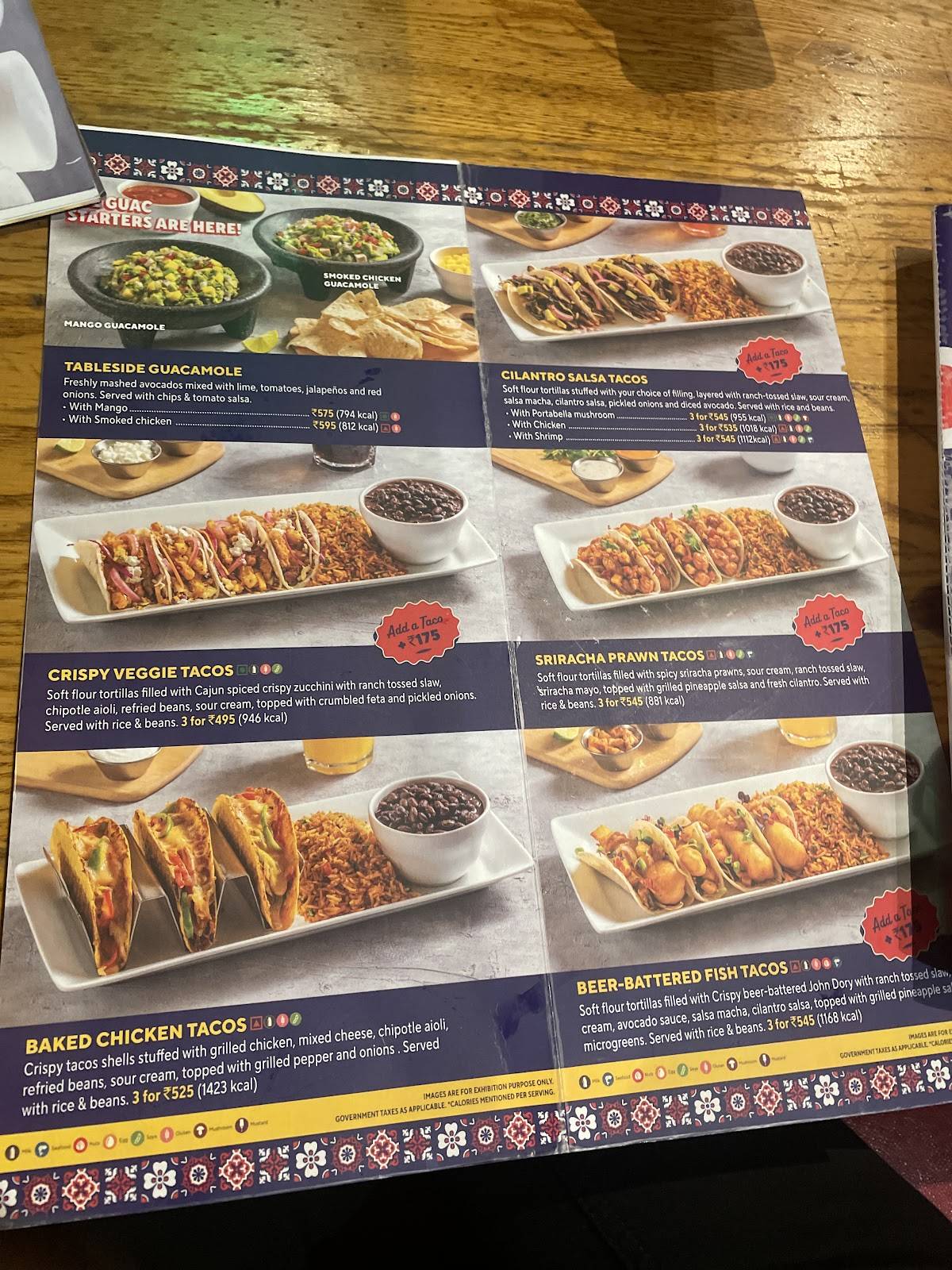 Chili's menu