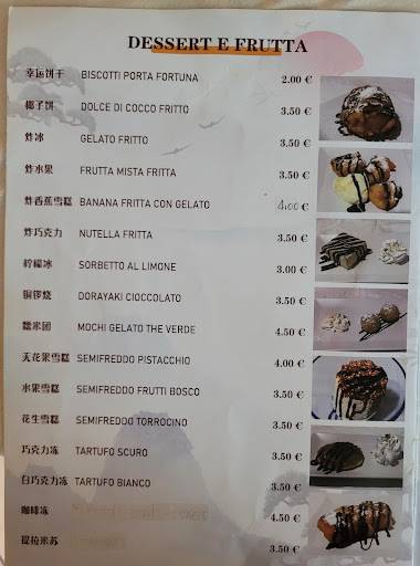 Menu di China Town 