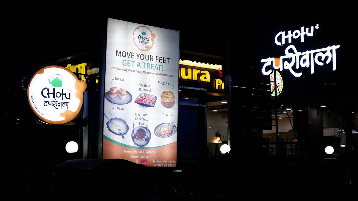 Chotu Tapriwala - JM Road menu