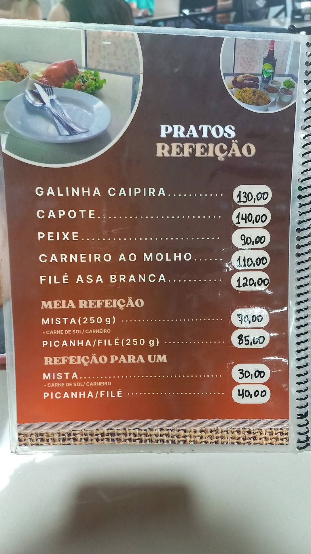 Churrascaria Carnaúba cardápio