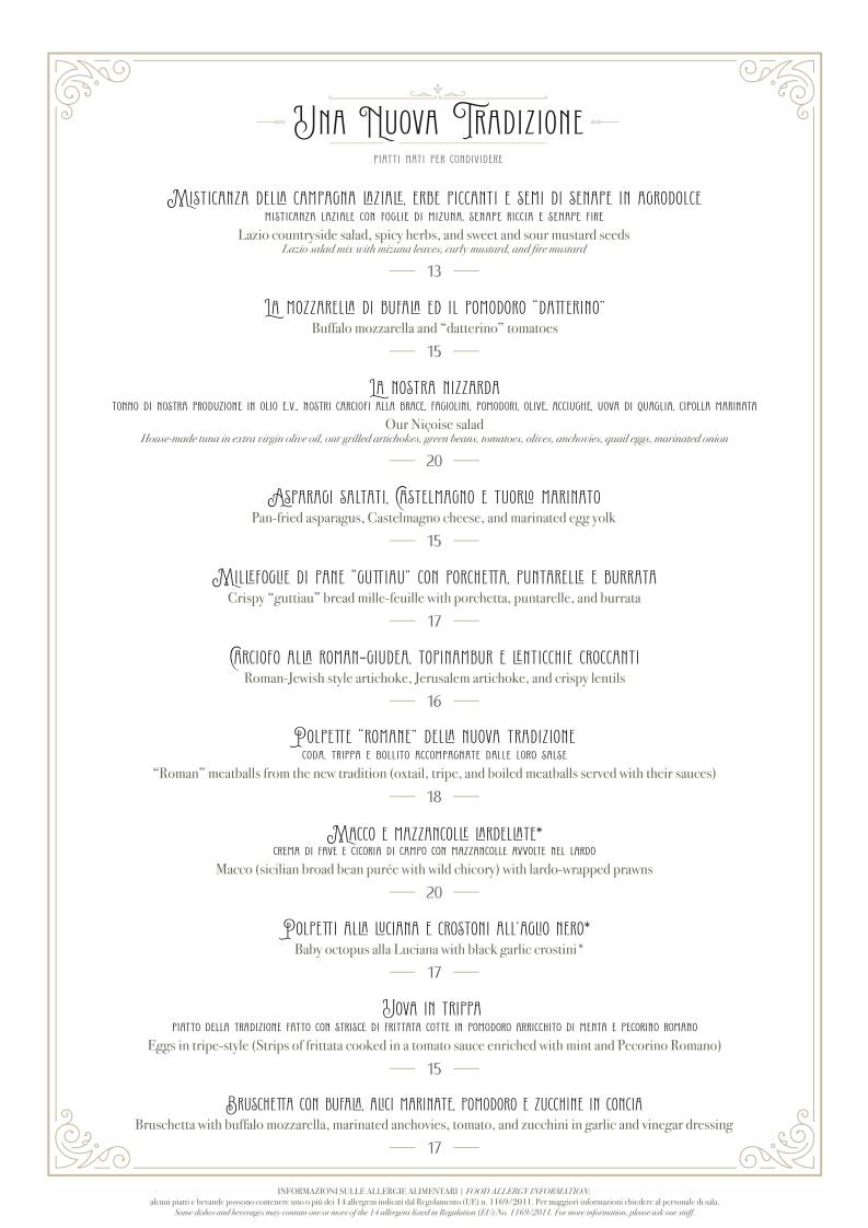 Menu di Clementino Ristorante & Bistrot 