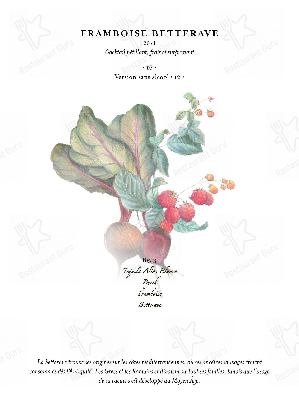 Menu pour BeauCoco Lyon - Детское