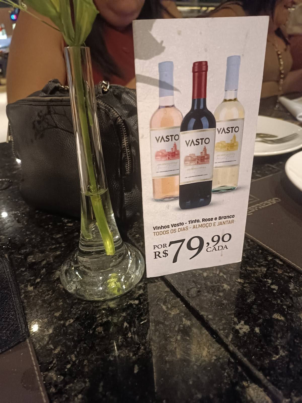 Coco Bambu Dom Pastel cardápio