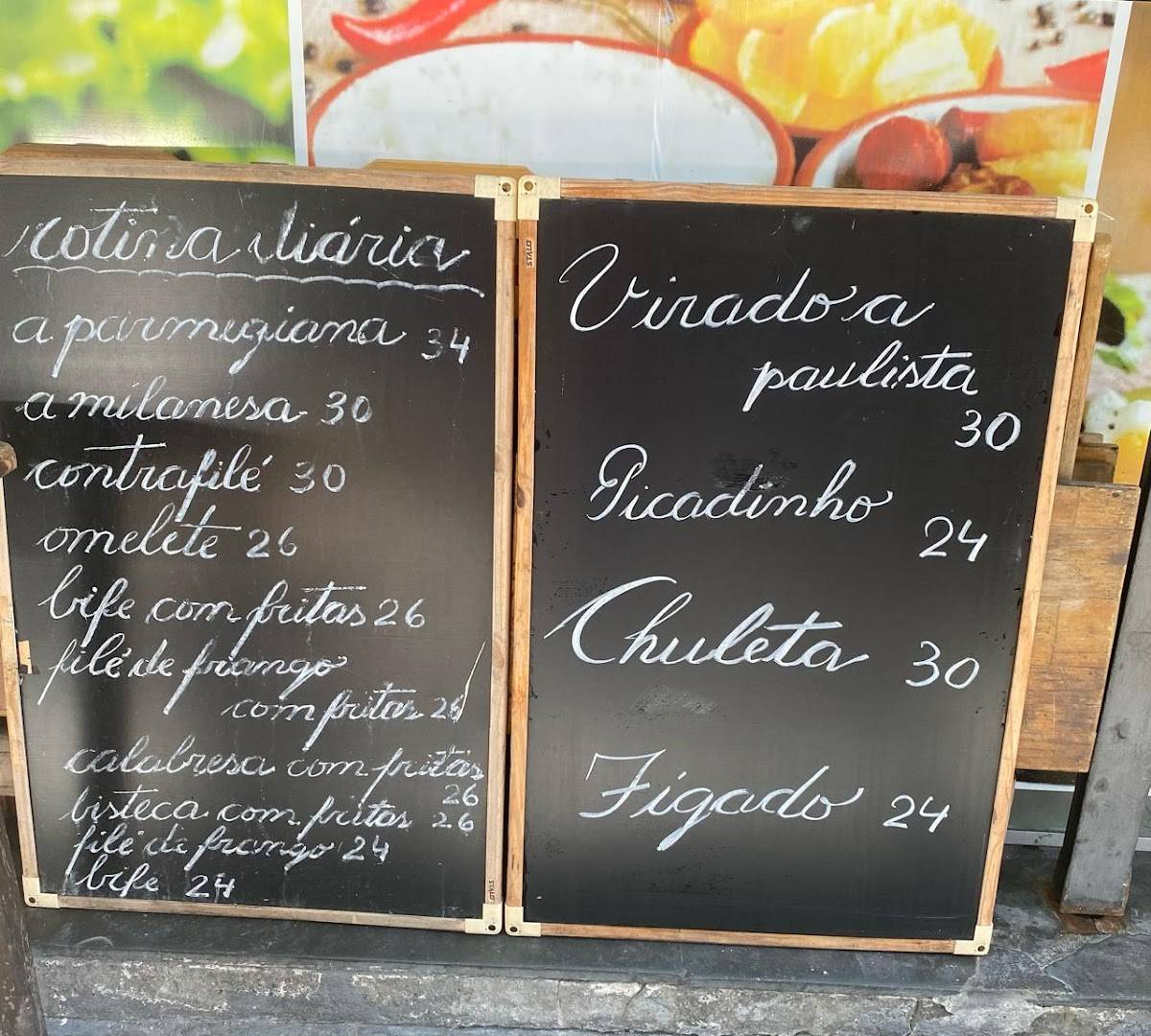 Colosso Bar & Restaurante cardápio
