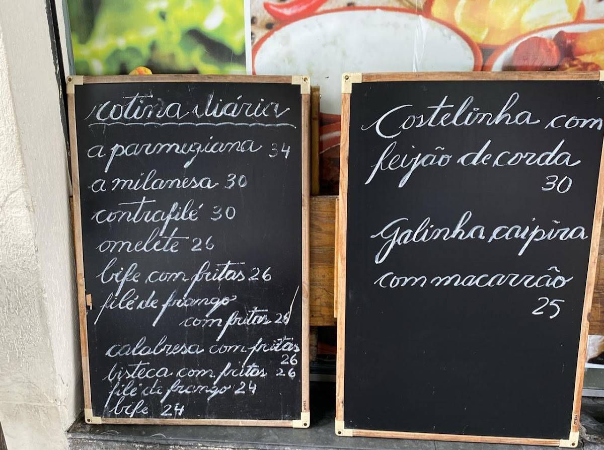 Colosso Bar & Restaurante cardápio