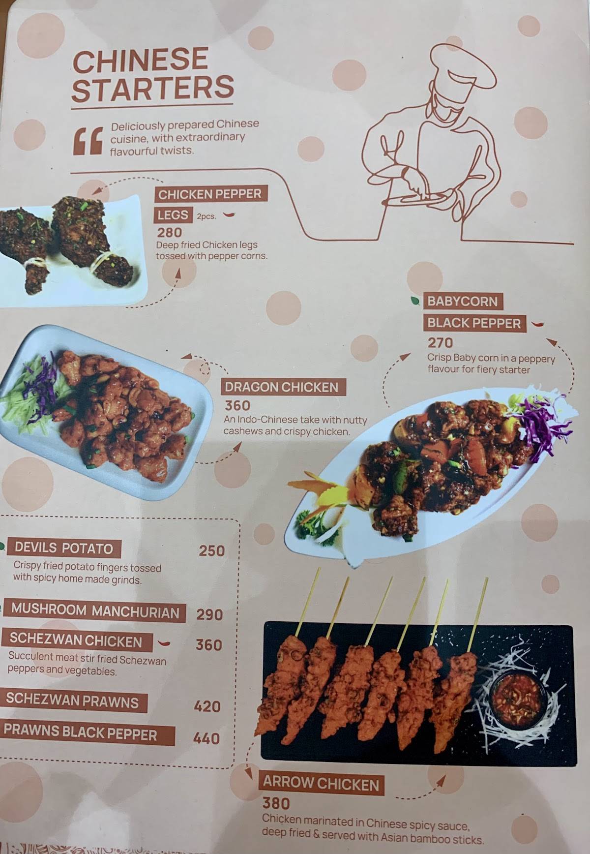 Copper Kitchen Kotturpuram menu