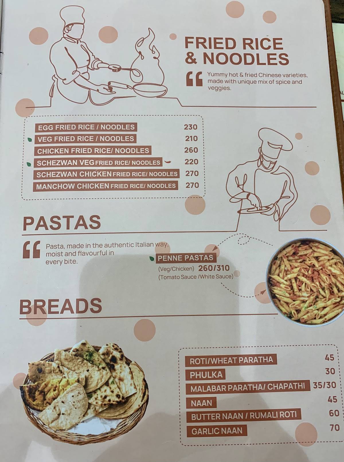 Copper Kitchen Kotturpuram menu