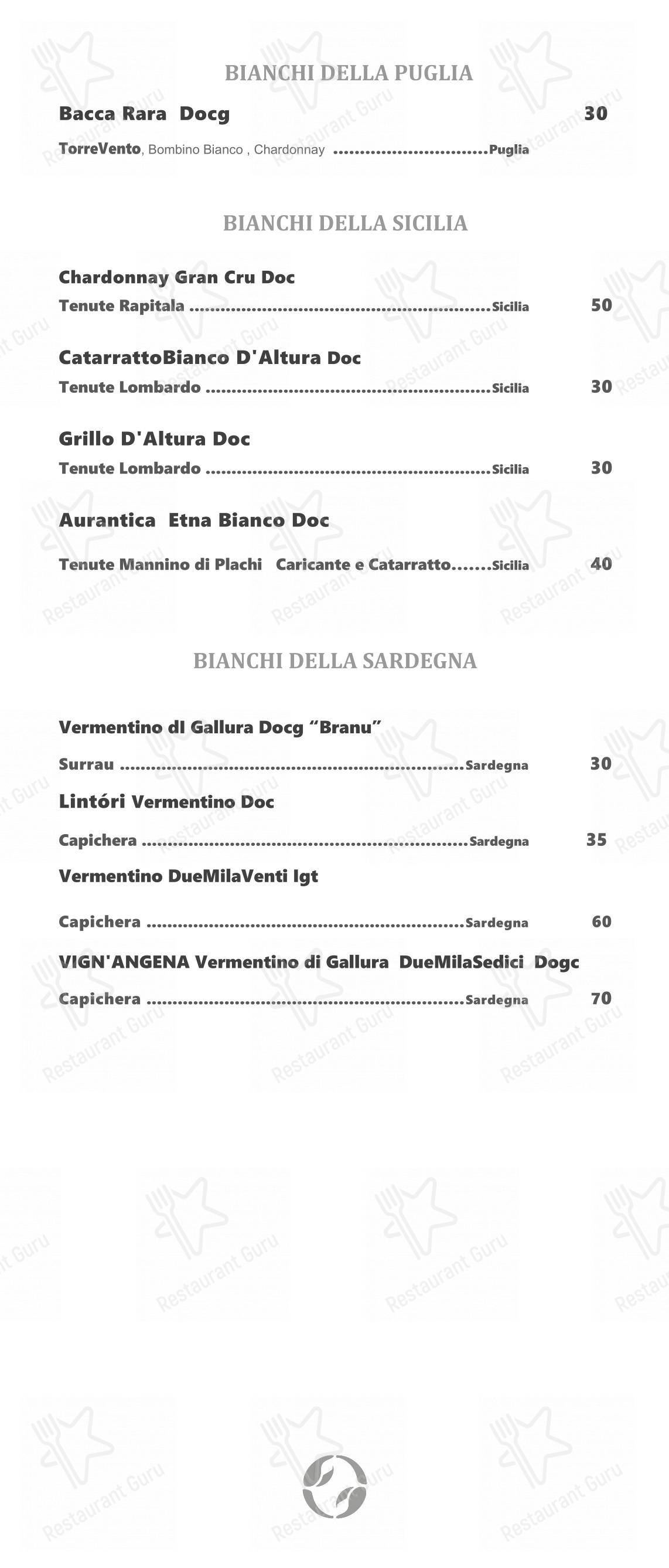 Menu per Ristorante Crab ristorante
