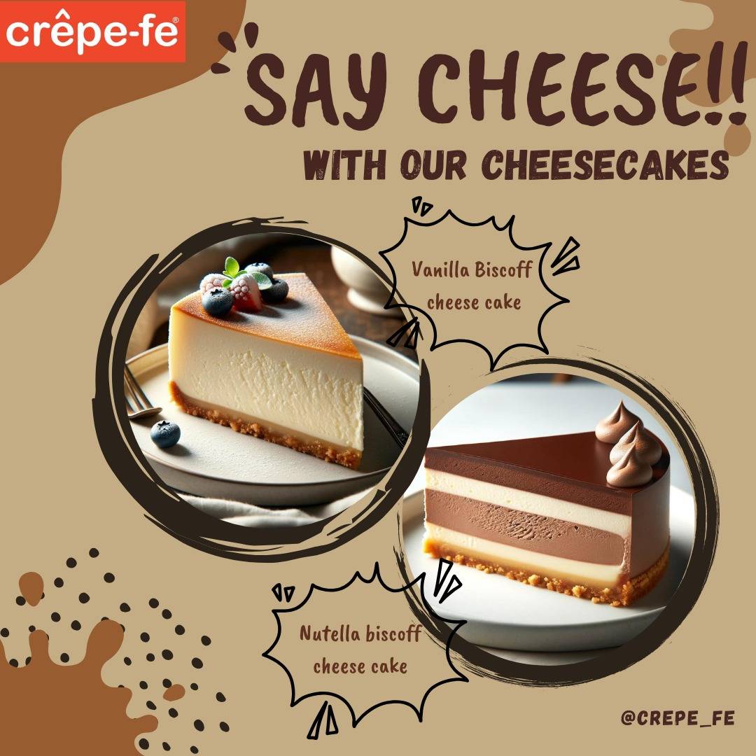 Crepe-fe menu