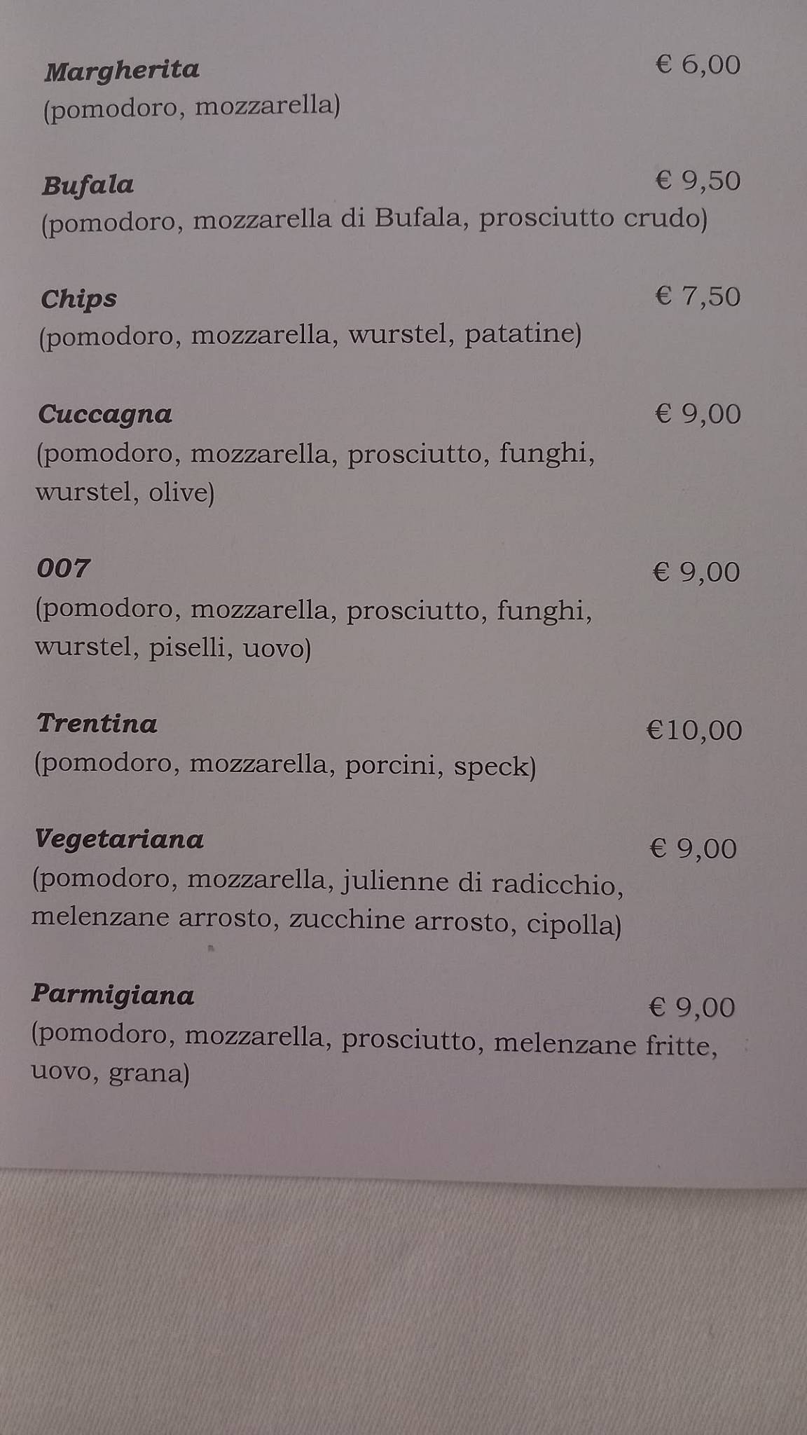 Menu di Cuccagna In Ragusa 