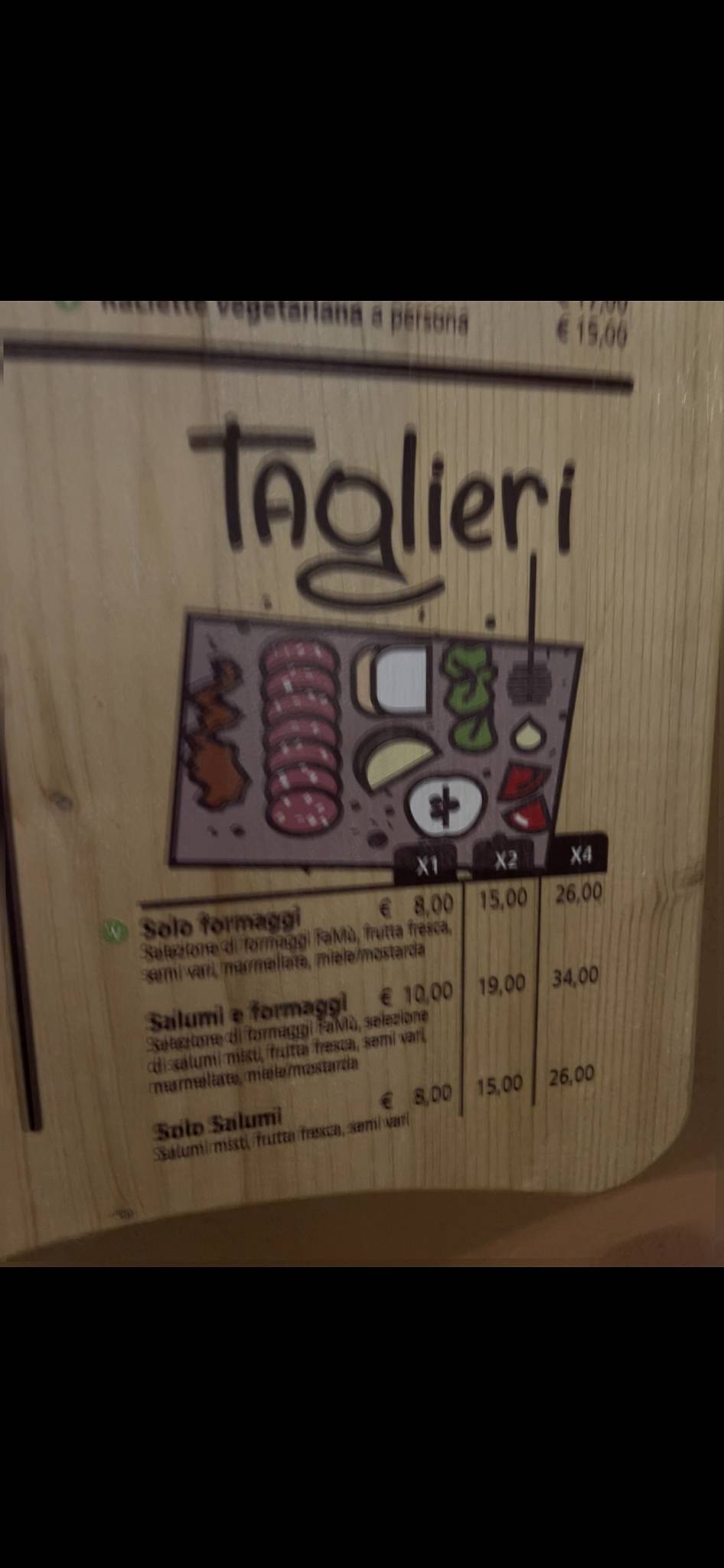 Menu di Famù Bistrò 