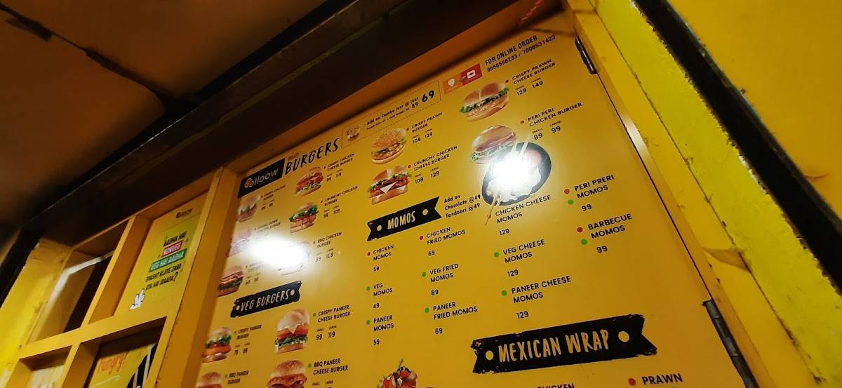 Yelloow menu