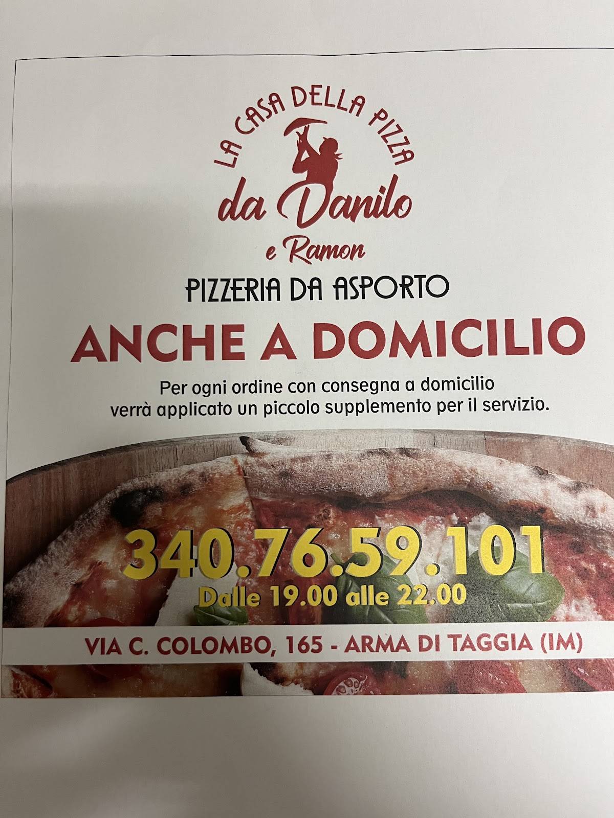 Menu di Da Danilo e Ramon La Casa della Pizza 