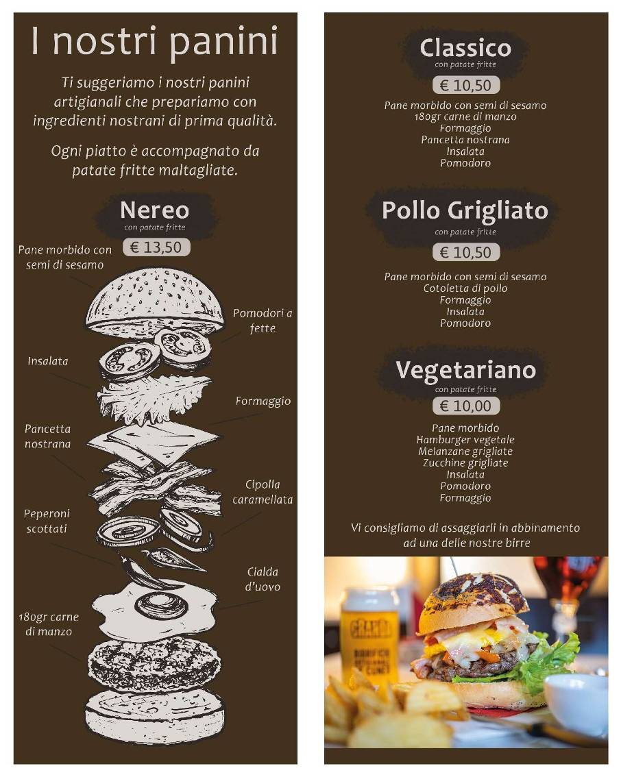 Menu di Da Nereo 