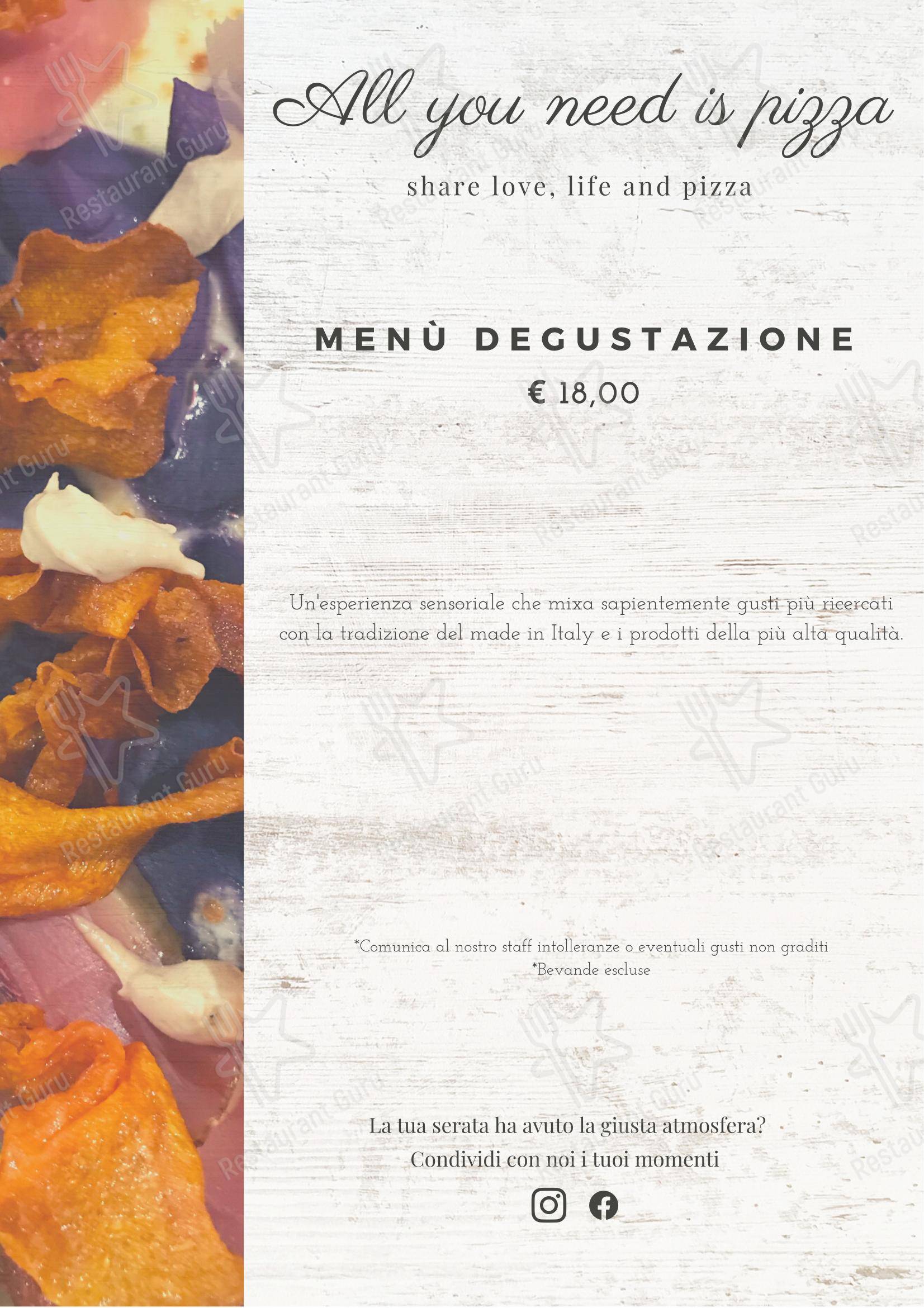 Menu di Da Zio - Menu