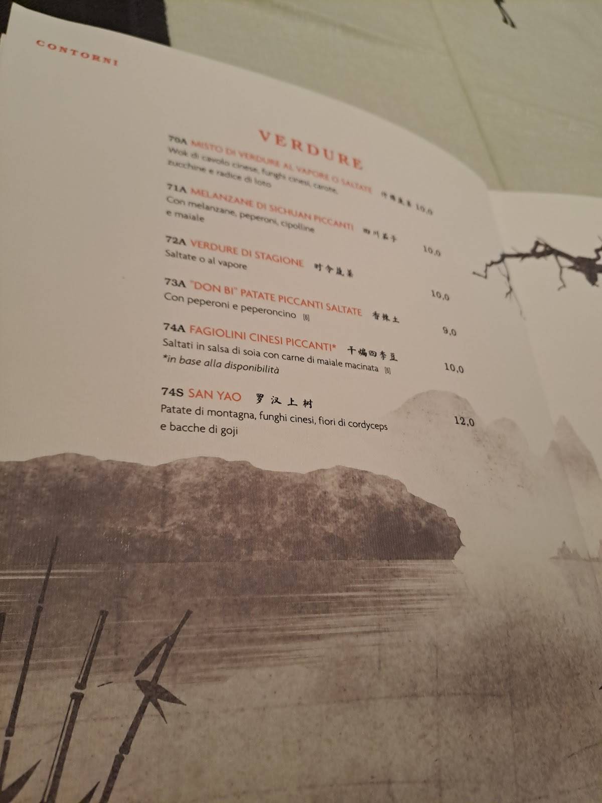 Menu de Dao Restaurant