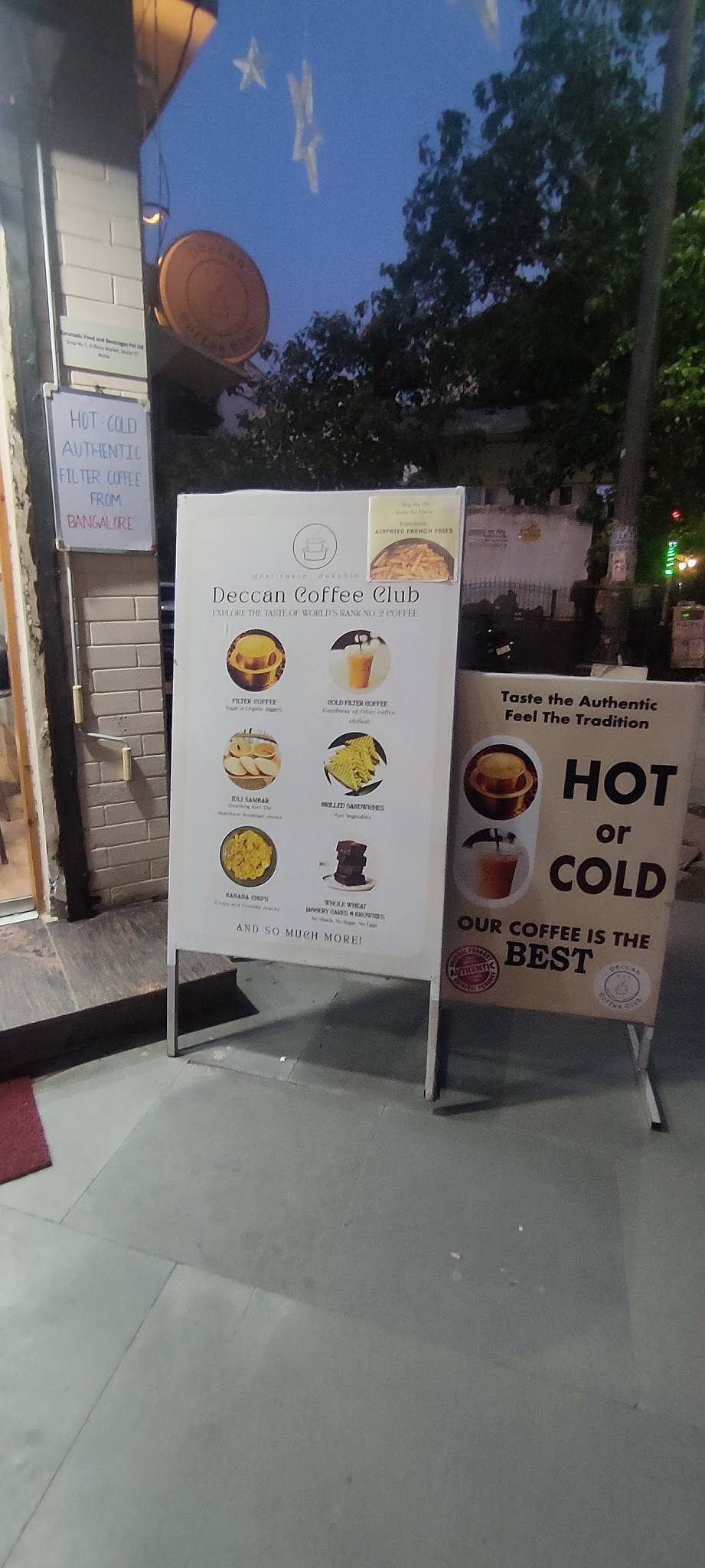 Deccan Coffee Club menu